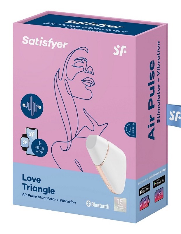 Satisfyer サティスファイヤー クリアランス ラブトライアングル ホワイト